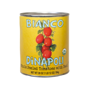 BD2 - Tomatoes Whole Peeled w/ Basil (O) 28 OZ