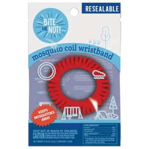 BI - Coil Wristband Insect Repel Deet-Free