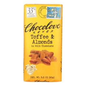 CL5 - Toffee & Almonds in Milk Chocolate