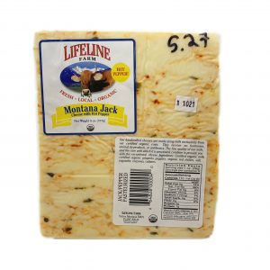 LF4 - Montana Jack W/Hot Pepper (O) 5 LB Block- Price Per Pound TEMP UNAVAILABLE