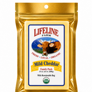 LF3 - Cheddar Mild (O) 24 OZ