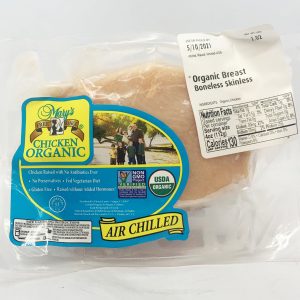 MC1 - Retail Organic Breast B/S 2pc/pk (Trayless Pk)