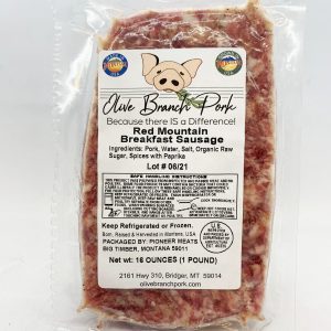 OP - Pork Sausage Red Mountain Breakfast Ground