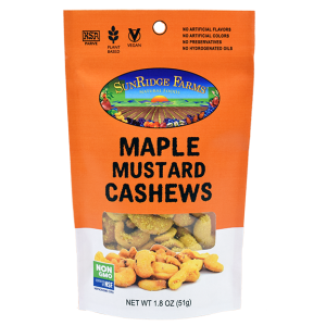 SY - Cashew Maple Mustard Roasted GO Snacks