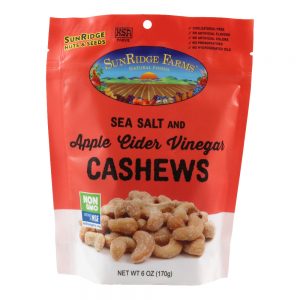 SY - Sea Salt & Apple Cider Vinegar Cashews GO Snacks