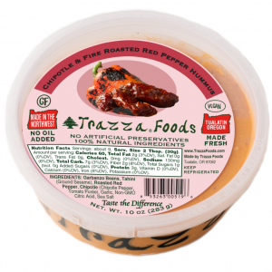 TK1 - Retail Chipotle & Fire Red Roasted Red Pepper Hummus