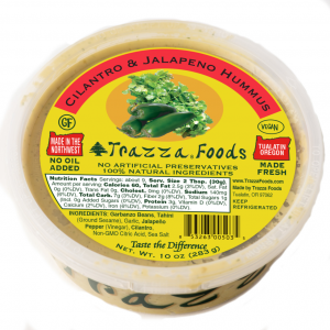 TK1 - Retail Hummus Cilantro/Jalapeno