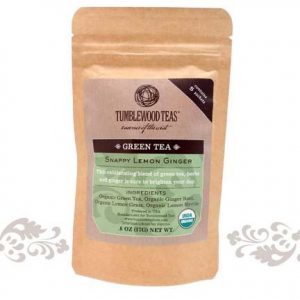 TU1 - Green Tea – Snappy Lemon Ginger loose (O) – 2 OZ
