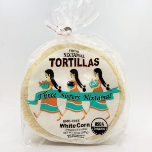 TF1 - White Corn Tortilla 6” (O)