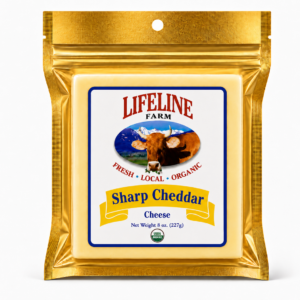 LF1 - Sharp Cheddar (O) 8 OZ