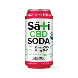 SA - 12-PK CBD Soda - Energy Berry (O)