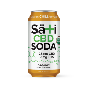 SA - 12-PK CBD Soda - Chill Ginger (O)