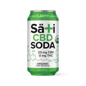 SA - 12-PK CBD Soda - Clarity Lemon-Lime (O)