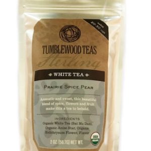 TU1 - White Tea – Prairie Spiced Pear loose – 2 OZ