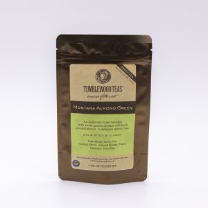 TU1 - Green Tea – Montana Almond (Coconut Almond) loose – 2 OZ