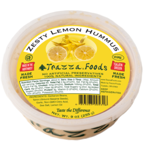 TK1 - Retail Zesty Lemon Hummus