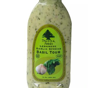 TK1 - Retail Toum Basil (Garlic Spread)
