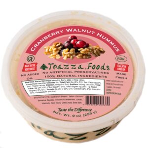 TK1 - Retail Cranberry Walnut Hummus (SEASONAL: Only available October - January)