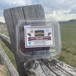 GP1 - Brownie Bites Dark Chocolate 4 PC with Compostable Clamshell