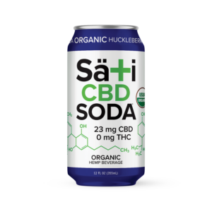 SA - 12-PK CBD Soda - Huckleberry Vanilla (O)