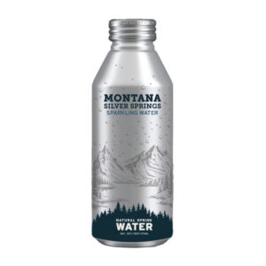 MS - Sparkling Water Montana Label – Aluminum Bottle