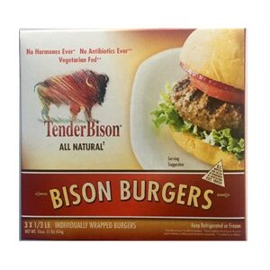 TB1 - Ground Bison Burger Box 3-Pack - NEW!