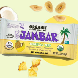 JB - Tropical Trio Organic Energy Bar